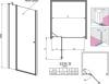Душевая дверь в нишу Radaway EOS II DWJ 80 L фото 5
