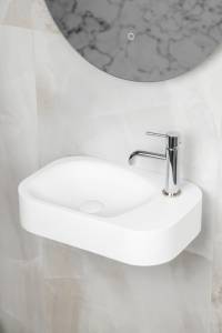 Раковина Armadi Art Colibri 902-MW Matt White, 32x48 см