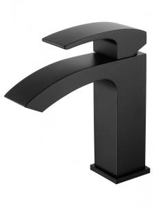 Смеситель для раковины Wonzon & Woghand WW-88139009-MB черный матовый