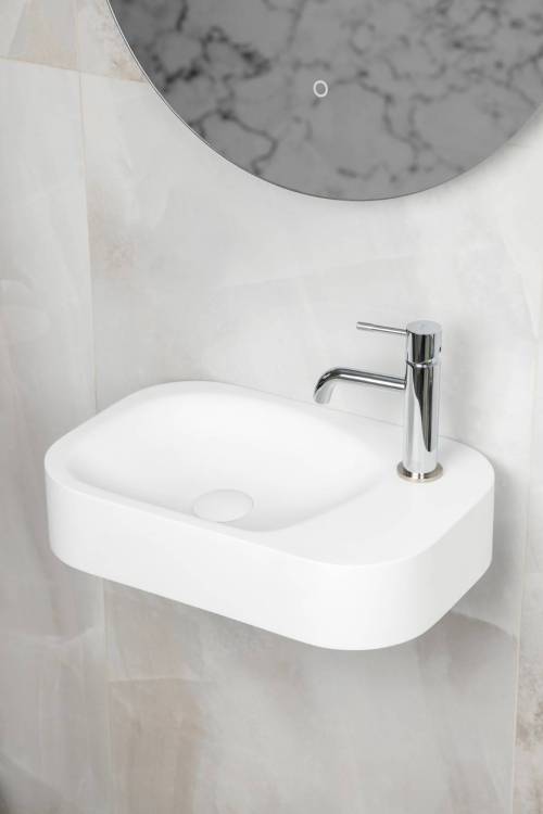 Раковина Armadi Art Colibri 902-MW Matt White, 32x48 см