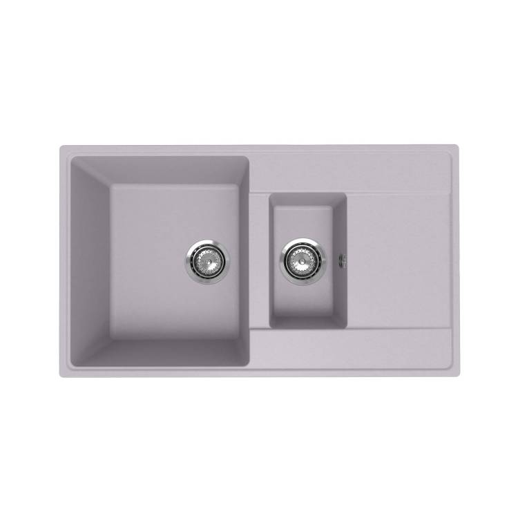 Кухонная мойка Ulgran Quartz Prima 860 15K-04 платина