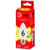 Лампа светодиодная ЭРА E27 6W 2700K матовая ECO LED B35-6W-827-E27 Б0020620 фото 2
