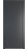 Межкомнатная дверь Profil Doors 16 PA полотно Графит, профиль серая ночь, алюминиевый молдинг 3мм 700x2000