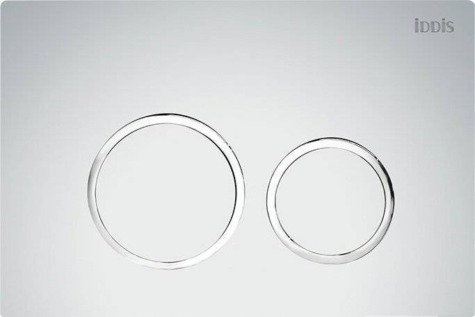 Кнопка смыва Iddis Unifix UNI50M0i77 хром матовый