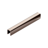 Профиль П-образный Neexy pvs96-15 RG розовый зеркальный 270x0.8x1