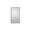 Зеркало BelBagno SPC-KRAFT-500-900-LED-TCH-WARM-NERO с подсветкой и подогревом, Черный