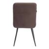 Стул Tetchair Medeo 25047 коричневый, велюр фото 4