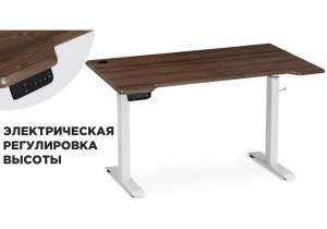 Стол компьютерный Notta Маркос 578405 орех кантри/белый 140x80x75