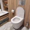Унитаз подвесной Cerutti Spa ADIGE Aria MW CT9245, матовый белый фото 2