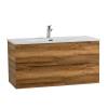Тумба с раковиной BelBagno MARINO-CER-N 100 подвесная, Rovere Rustico фото 2