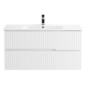 Тумба под раковину Cezares DUET-1000-2C-SO-BL Bianco Lucido, 97x50x45