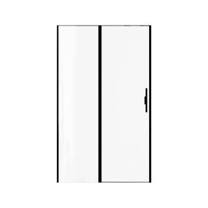 Душевая дверь в нишу Allen Brau Priority 3.31033.BBA профиль черный матовый, 1200x2000