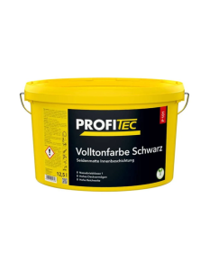 Краска для стен и потолков Profi Tec P101 Voltonfarbe Schwarz черная 12.5 л