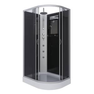 Душевая кабина Niagara Classic NG-3512-14LBKTG (1200x800x2100-2400) с низким поддоном (13см)