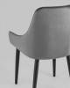 Кресло Stool Group Диана MC101-2 KD HLR-21 велюр серый фото 7