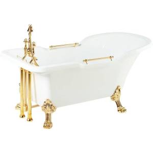 Ванна из искусственного камня Migliore Impero 25261 180x87 золото