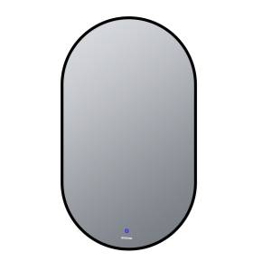 Зеркало Grossman Nero-Промо Black 24601002 LED подсветка с сенсорным выключателем