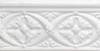 Бордюр Adex Neri ADNE4002 Relieve Bizantino Blanco Z 7.5x15