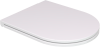 Крышка-сиденье GSG Like LKCOPRSLTICR000 с микролифтом, белая глянцевая