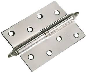Петля Morelli MSN 100X70X2.5 SN R белый никель правая, с подшипником