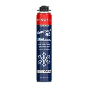 Пена монтажная Penosil Premium Gunfoam 65 профессиональная зимняя 870 мл