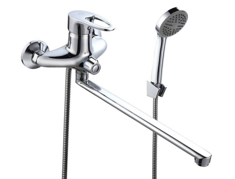 Смеситель для ванны РМС SL52-006E-3 хром
