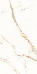 Керамогранит Laparet Venato Calacatta Gold Белый Сатинированный 120x60