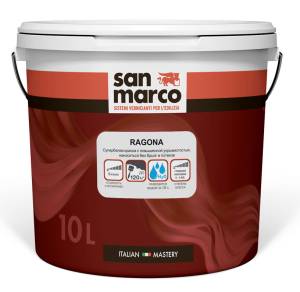 Краска для потолка San Marco Ragona глубокоматовая 10 л