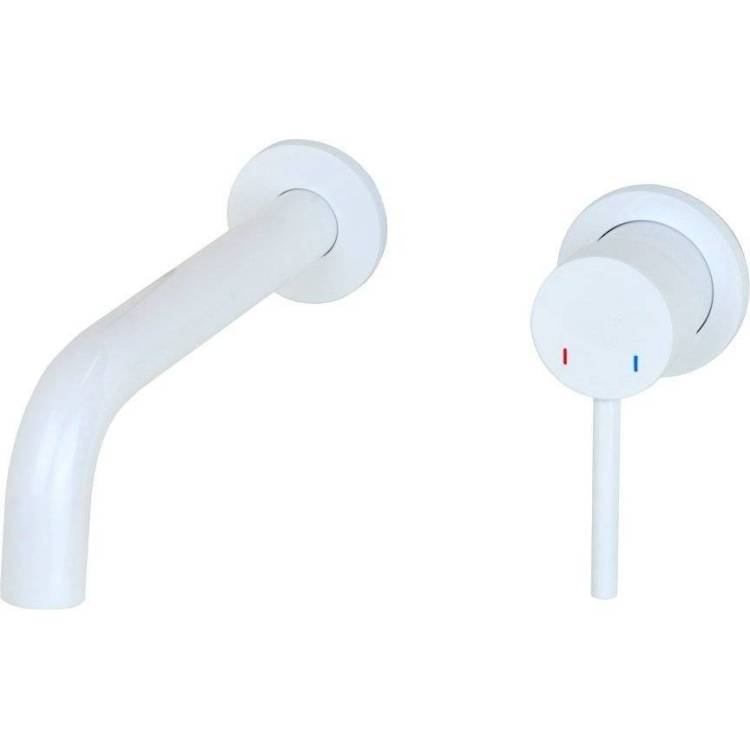 Смеситель для раковины Bronze de Luxe Scandi 14511W с внутренней частью, белый