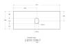 Столешница под раковину BelBagno KEP-120-CEM-W0 Cemento, 121.6x46.8x1 фото 2