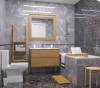 Мозаика Kerranova Terrazzo K-333/MR/m06 Dark Grey 282x303x10 фото 3