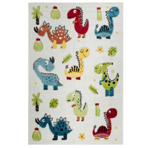 Ковер Play Rugs D978A Cream/Green 0.8x1.5 м
