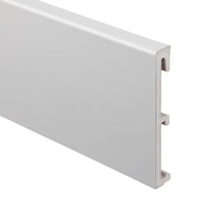 Плинтус Salag Alpha AP11F2 Szary Szara RAL7047 2400x100x18