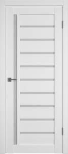 Межкомнатная дверь Владимирская Фабрика Дверей Atum 11 Snow стекло White Cloud 700x2000