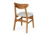 Деревянный стул Woodville Okava 15973 бежевый / орех фото 4