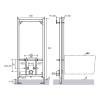 Инсталляция для биде Aqueduto Tecnica TEC02 фото 3