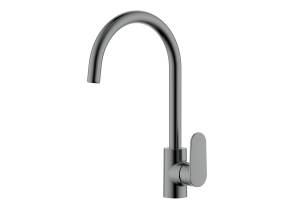 Смеситель для кухни Aquatek Ника AQ1882BGM оружейная сталь