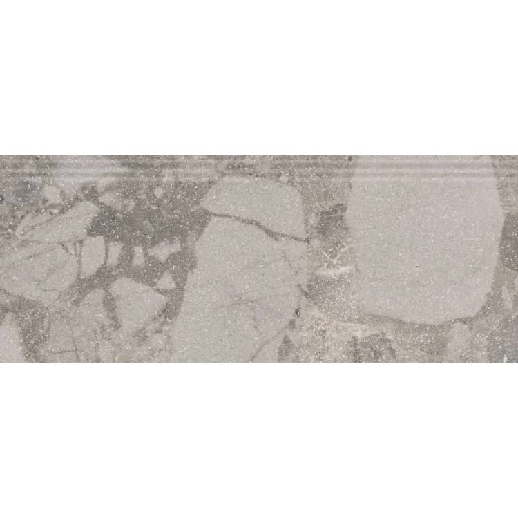 Плинтус Kerama Marazzi Рабат KML2FMF002BR Стоун Серый Матовый Обрезной 12x30