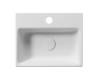 Раковина GSI Nubes 9684109 белый матовый, 40x32 фото 2
