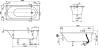 Квариловая ванна Villeroy&Boch Oberon UBQ180OBE2V-01 180x80, alpin фото 15