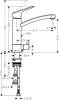 Смеситель для кухни Hansgrohe Logis 71834000 фото 2