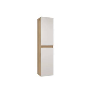 Шкаф-пенал Teymi Ritta T60522 дуб эврика, белый матовый 35x150