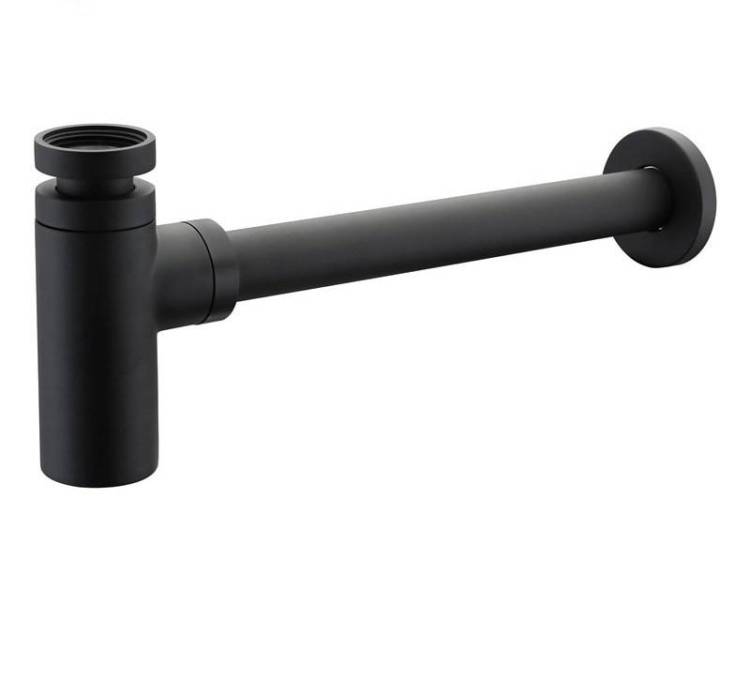Сифон для раковины Giulini F5109LNO черный матовый