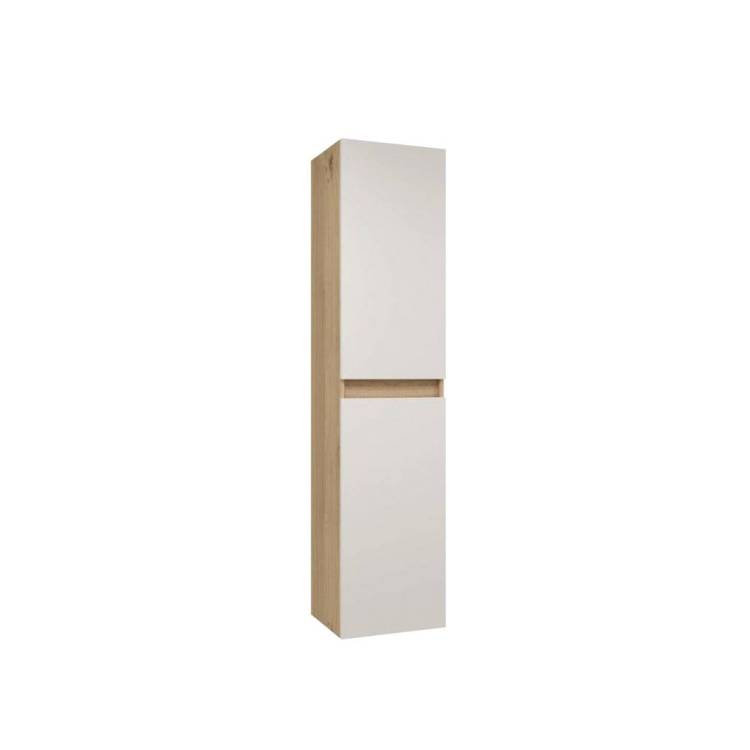 Шкаф-пенал Teymi Ritta T60522 дуб эврика, белый матовый 35x150