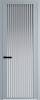 Межкомнатная дверь Profil Doors 3 AGP цвет профиля Серебро, стекло безопасное 6 мм матовое 600x2000