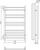 Полотенцесушитель водяной Lemark Unit П10 50x80 фото 5