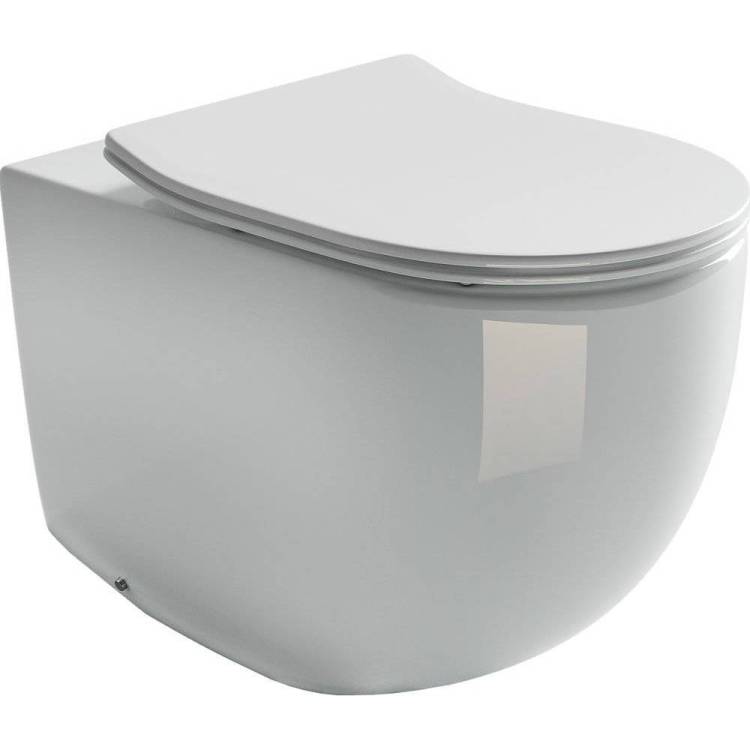 Унитаз приставной Ceramica Nova Metropol CN4004 безободковый