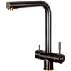 Смеситель для кухни Zorg Inox SZR-7039 BR/GRAFIT бронза