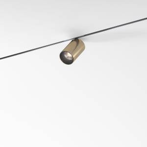Магнитный трековый светодиодный светильник Elektrostandard Mini Magnetic 85202/01 5W 3000K латунь/черный