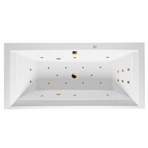 Акриловая ванна Excellent Crown Grand 190x90 "ULTRA" (золото)
